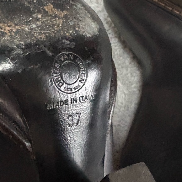 Dries Van Noten Black Leather Boots - Picture 13 of 15
